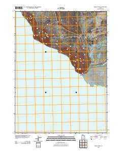 Rozel Point Utah Historical topographic map, 1:24000 scale, 7.5 X 7.5 Minute, Year 2011