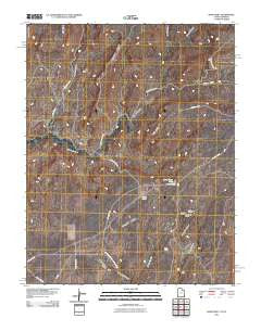 Ruin Point Utah Historical topographic map, 1:24000 scale, 7.5 X 7.5 Minute, Year 2011