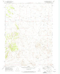 Runswick Wash Utah Historical topographic map, 1:24000 scale, 7.5 X 7.5 Minute, Year 1971