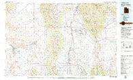 Rush Valley Utah Historical topographic map, 1:100000 scale, 30 X 60 Minute, Year 1979