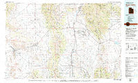 Rush Valley Utah Historical topographic map, 1:100000 scale, 30 X 60 Minute, Year 1979
