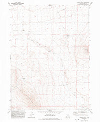Russian Knoll Utah Historical topographic map, 1:24000 scale, 7.5 X 7.5 Minute, Year 1991