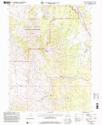 Sabie Mountain Utah Historical topographic map, 1:24000 scale, 7.5 X 7.5 Minute, Year 1998