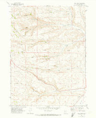 Sage Creek Utah Historical topographic map, 1:24000 scale, 7.5 X 7.5 Minute, Year 1969