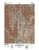 Sage Valley Utah Historical topographic map, 1:24000 scale, 7.5 X 7.5 Minute, Year 2010