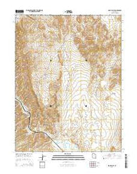 Sage Valley Utah Current topographic map, 1:24000 scale, 7.5 X 7.5 Minute, Year 2014