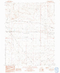 Sagers Flat Utah Historical topographic map, 1:24000 scale, 7.5 X 7.5 Minute, Year 1991