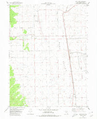 Saint John Utah Historical topographic map, 1:24000 scale, 7.5 X 7.5 Minute, Year 1980