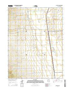 Saint John Utah Current topographic map, 1:24000 scale, 7.5 X 7.5 Minute, Year 2014