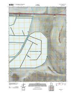 Salduro Utah Historical topographic map, 1:24000 scale, 7.5 X 7.5 Minute, Year 2010