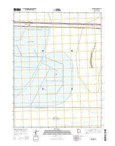 Salduro Utah Current topographic map, 1:24000 scale, 7.5 X 7.5 Minute, Year 2014