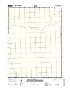 Salduro SE Utah Current topographic map, 1:24000 scale, 7.5 X 7.5 Minute, Year 2014