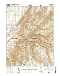 Salina Utah Current topographic map, 1:24000 scale, 7.5 X 7.5 Minute, Year 2014