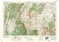 Salina Utah Historical topographic map, 1:250000 scale, 1 X 2 Degree, Year 1956