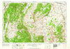 Salina Utah Historical topographic map, 1:250000 scale, 1 X 2 Degree, Year 1962