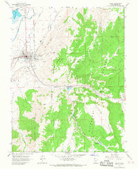 Salina Utah Historical topographic map, 1:24000 scale, 7.5 X 7.5 Minute, Year 1966