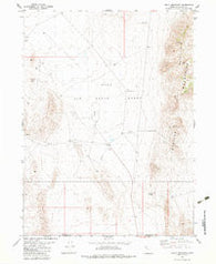 Sally Mountain Utah Historical topographic map, 1:24000 scale, 7.5 X 7.5 Minute, Year 1983