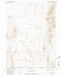 Sally Mountain Utah Historical topographic map, 1:24000 scale, 7.5 X 7.5 Minute, Year 1983