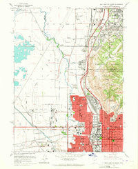 Salt Lake City North Utah Historical topographic map, 1:24000 scale, 7.5 X 7.5 Minute, Year 1963