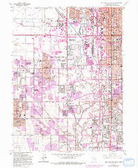 Salt Lake City South Utah Historical topographic map, 1:24000 scale, 7.5 X 7.5 Minute, Year 1963