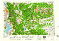 Salt Lake City Utah Historical topographic map, 1:250000 scale, 1 X 2 Degree, Year 1960
