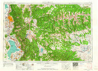 Salt Lake City Utah Historical topographic map, 1:250000 scale, 1 X 2 Degree, Year 1954