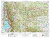 Salt Lake City Utah Historical topographic map, 1:250000 scale, 1 X 2 Degree, Year 1954
