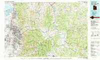 Salt Lake City Utah Historical topographic map, 1:100000 scale, 30 X 60 Minute, Year 1980