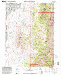 Salt Mountain Utah Historical topographic map, 1:24000 scale, 7.5 X 7.5 Minute, Year 1998