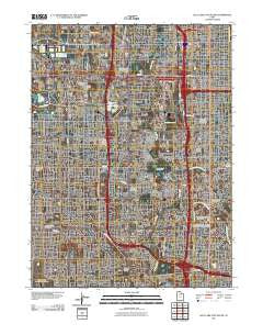 Salt Lake City South Utah Historical topographic map, 1:24000 scale, 7.5 X 7.5 Minute, Year 2011