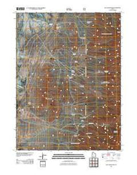 Salt Mountain Utah Historical topographic map, 1:24000 scale, 7.5 X 7.5 Minute, Year 2011