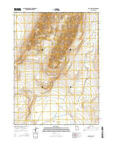 Salt Wells Utah Current topographic map, 1:24000 scale, 7.5 X 7.5 Minute, Year 2014