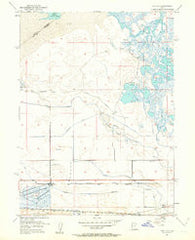 Saltair Utah Historical topographic map, 1:24000 scale, 7.5 X 7.5 Minute, Year 1951