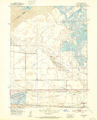 Saltair Utah Historical topographic map, 1:24000 scale, 7.5 X 7.5 Minute, Year 1951