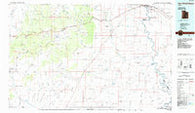 San Rafael Desert Utah Historical topographic map, 1:100000 scale, 30 X 60 Minute, Year 1985