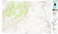 San Rafael Desert Utah Historical topographic map, 1:100000 scale, 30 X 60 Minute, Year 1986