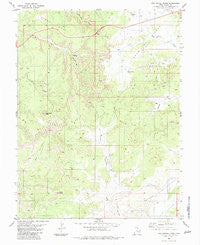 San Rafael Knob Utah Historical topographic map, 1:24000 scale, 7.5 X 7.5 Minute, Year 1983