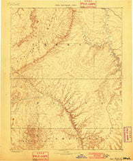 San Rafael Utah Historical topographic map, 1:250000 scale, 1 X 1 Degree, Year 1885