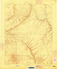 San Rafael Utah Historical topographic map, 1:250000 scale, 1 X 1 Degree, Year 1885