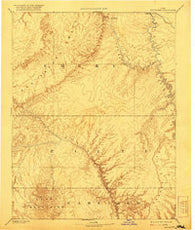 San Rafael Utah Historical topographic map, 1:250000 scale, 1 X 1 Degree, Year 1885