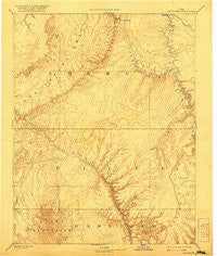 San Rafael Utah Historical topographic map, 1:250000 scale, 1 X 1 Degree, Year 1885