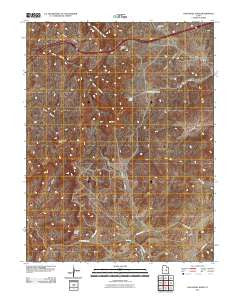 San Rafael Knob Utah Historical topographic map, 1:24000 scale, 7.5 X 7.5 Minute, Year 2011