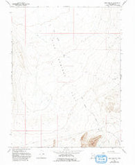 Sand Pass NE Utah Historical topographic map, 1:24000 scale, 7.5 X 7.5 Minute, Year 1967