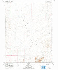 Sand Pass NE Utah Historical topographic map, 1:24000 scale, 7.5 X 7.5 Minute, Year 1967