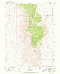 Sand Pass NW Utah Historical topographic map, 1:24000 scale, 7.5 X 7.5 Minute, Year 1967