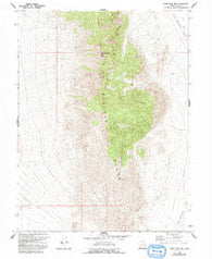Sand Pass NW Utah Historical topographic map, 1:24000 scale, 7.5 X 7.5 Minute, Year 1967