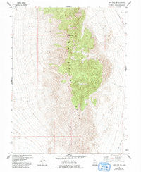 Sand Pass NW Utah Historical topographic map, 1:24000 scale, 7.5 X 7.5 Minute, Year 1967