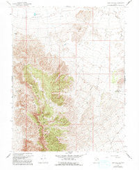 Sand Pass SE Utah Historical topographic map, 1:24000 scale, 7.5 X 7.5 Minute, Year 1967