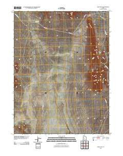 Sand Pass Utah Historical topographic map, 1:24000 scale, 7.5 X 7.5 Minute, Year 2011