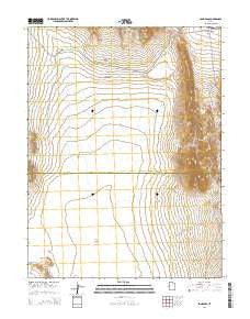 Sand Pass Utah Current topographic map, 1:24000 scale, 7.5 X 7.5 Minute, Year 2014